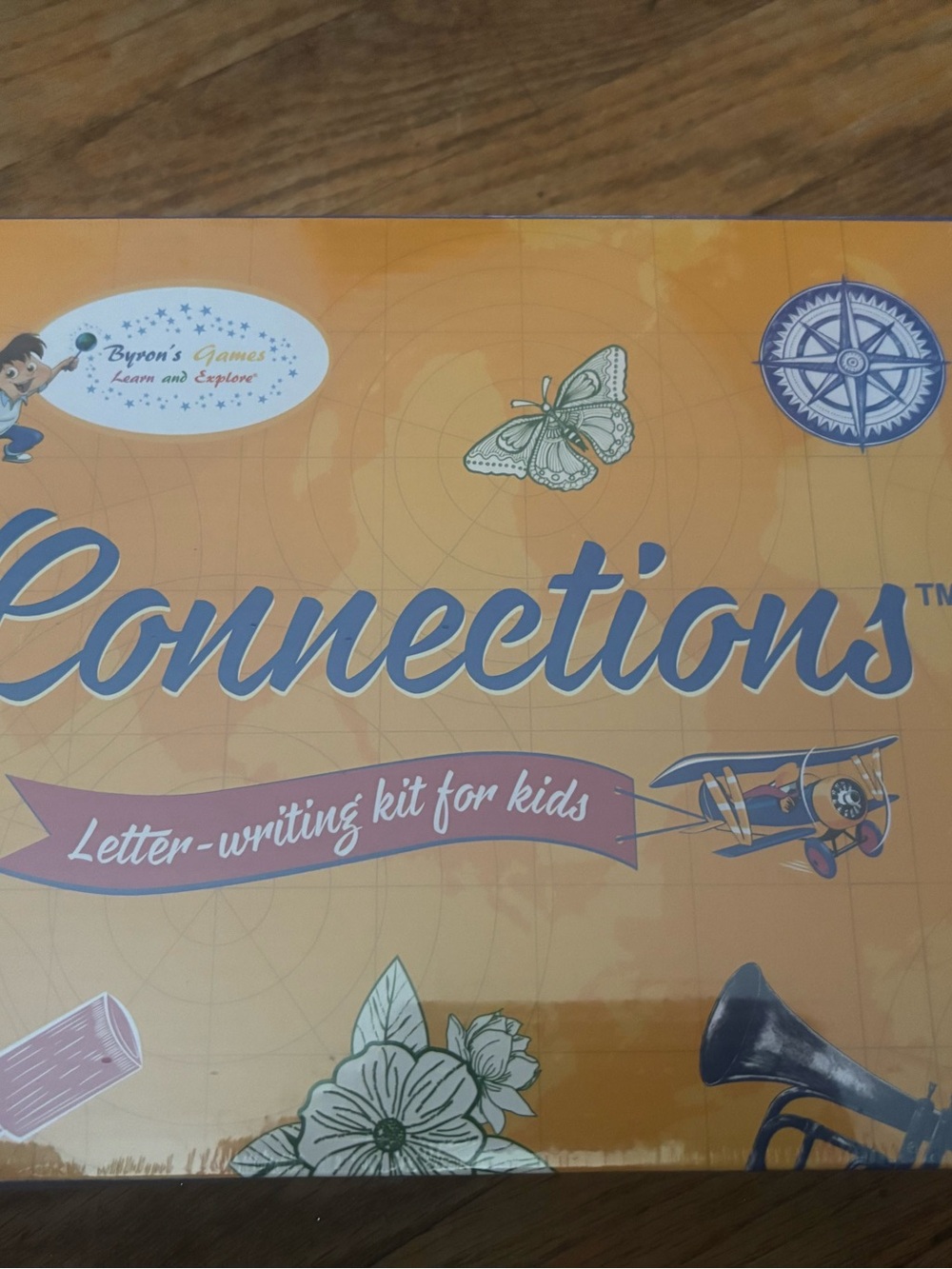 Connections Letter-Writing Kit for Kids - by Byron’s Games